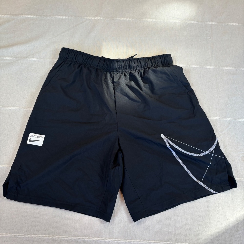 Nike Dri-FIT Performance Sport Apparel Training Shorts Black Mens Medium NEW